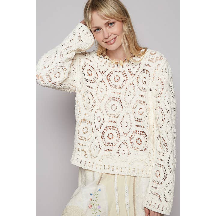 Crochet Sweater – Vintage Lily Boutique